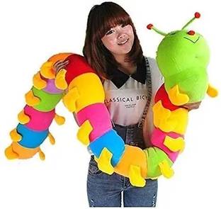 DHAAM Long Caterpillar (150 cm)soft toys for kid  - 30 cm