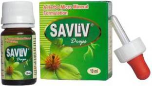 SAVLIV Drops For Complete Liver Detox And Issues Pack of 1 Vials 10 Ml