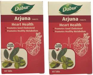 Dabur ARJUNA TABLET HEART HEALTH 60TABLET PACK OF 2