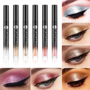 Beili DE'LANCI 6 Color LA CATRINA Glitter & Glow Liquid Eyeshadow Set