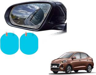 ABS AUTO TREND Car Mirror Anti Fog Rainproof Film For Hyundai Aura (2 Pcs.) Plastic Car Mirror Cover