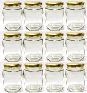 PINJAS Glass Grocery Container  - 350 ml