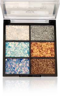 COLORS QUEEN Moon Star Eyes , Face & Body Glitter Eyeshadow Palette 15 g