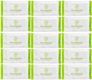 Shihen Cotton Wet Face Tissue Towel Wipes Makeup Remover Facial Cleansing Wet Towel