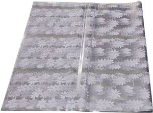 3A Featuretail 20Inx25In White Flowers Design Printed Cellophane Sheets For Flowers/Gift Wrap BOPP Gift Wrapper