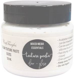 CrafTangles Texture Paste - Clear (Gloss) (120 ml) CTMMTPCG120