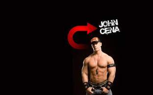 John Cena Most Famous WWE Wrestler HD Wallpapers poster on fine art paper 13x19 Fine Art Print