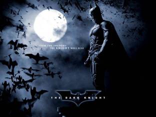 The Dark Knight Batman Movies HD Wallpaper on fine art paper 13x19 Fine Art Print