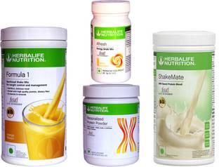 HERBALIFE FORMULA1MANGO PROTIEN POWDER 200 AFRESH ENERGY DRINK LEMON SHAKEMATE MILK 500 Protein Shake