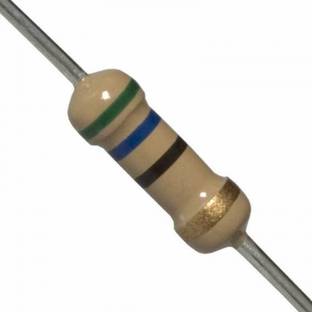gobagee 56 ohm 1/4w 5% resistor, Set of 20 resistance 47R Carbon Film Resistor Fixed Resistor
