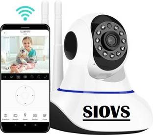 SIOVS WIFI 360 SECURITY CAMERA HD CAMERA WITH 2-WAY AUDIO WITH DOUBLE ANTENNA SMART WIFI 1080P Sports ...