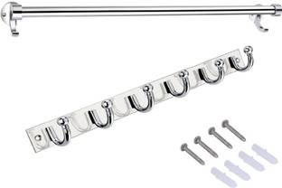 Albatroz Premium Towel Rod and Hanger 25 inch 2 Bar Towel Rod