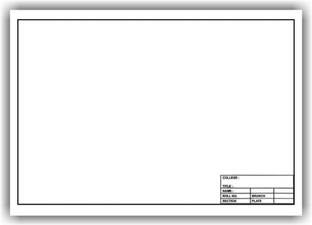 Book birds 50 Engineering drawing sheets (A2 size) for Engineering drawing 594 mm Acrylic Sheet