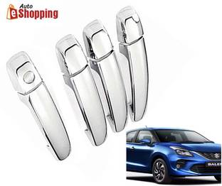 Auto E-Shopping Car Handle Latch Cover For Maruti Baleno 2015 Onwards Set of 4 Pieces Car Grab Handle Cover