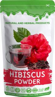 NATURAL AND HERBAL PRODUCTS Hibiscus Powder for Hair Growth | Skin Care | Weight Loss | Eating | Drink | Tea
