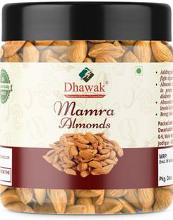 Dhawak Mamra Giri Almonds Bold Size Bidam Rich in Oil Mamra Badam Jumbo & Bold Mamra Almonds