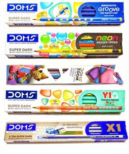 DOMS ZOOM, NEON, GROOVE, X1, Y1+ ultimate dark (50 pencil) Pencil