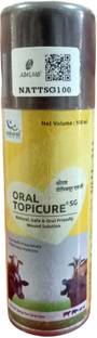 ADILAID ORAL Topicure SG Natural Safe & Oral Friendly wound Solution (1 Pcs) 100 ml Pet Coat Cleanser