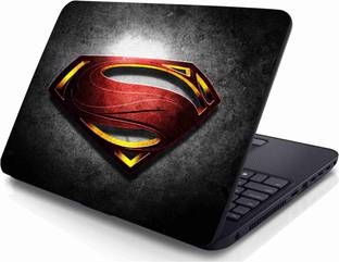 SUDARSHAN STICKER 39.37 cm Superman Logo Sticker Self Adhesive Sticker