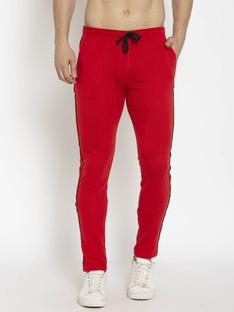 Mens red track pants Clearance
