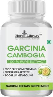 Herbs Library Garcinia Cambogia For Weight Loss 800mg 60% HCA Weight Management Supplement