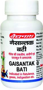 Baidyanath Gaisantak Bati , Stomach, Flatulence, Acidity, Indigestion- 100 Tablet Each