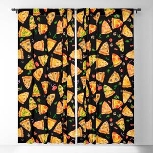 IDV 154 cm (5 ft) Polyester Room Darkening Window Curtain (Pack Of 2)