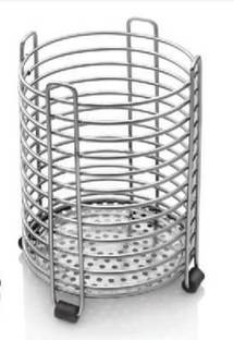 kripton Cutlery Stand Medium Round 3½× 5½ inch Stainless Steel Cutlery Set