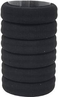 Myra Collection Hair Ties Elastic Rubberband Pack of 6 Rubber Band