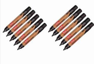 Rorito Permanent Jumbo Marker Refliable Globally The Better Marker(10s Pack Black)