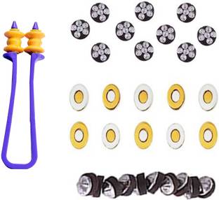 netclub Acupressure kit Star Magnet, Chakra Magnet & 5star Magnet Tools Combo Set (Pack of 4 Items) with finger care fitness kit Massager Massager