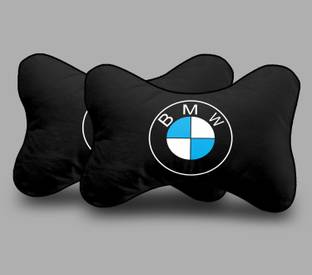 kioni Black Polyester Car Pillow Cushion for BMW