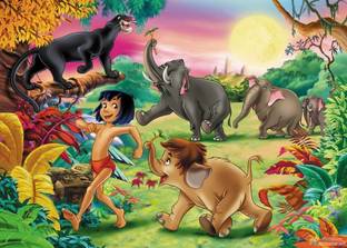 Movie The Jungle Book ON FINE ART PAPER HD QUALITY WALLPAPER POSTER Fine Art Print
