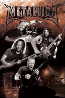 Metallica Group ON FINE ART PAPER HD QUALITY WALLPAPER POSTER Fine Art Print