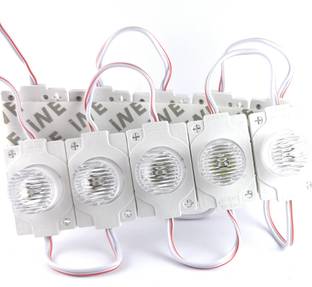 SAMAES 10 Pics 1.5 Watt 12 Volt DC COOL WHITE Color Eye Led Light Electronic Hobby Kit