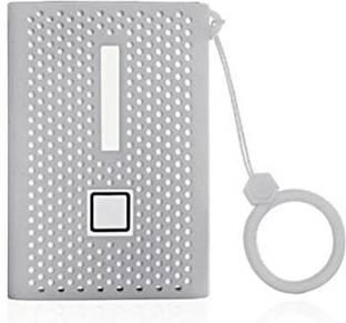syscom Silicone Case for Samsung T7 Portable SSD 1TB 2TB 500GB Silicon Case (Gray) 2.5 inch Shock Resistant Water Proof Silicon Case