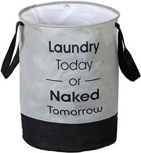 wini krafts 45 L Grey Laundry Bag