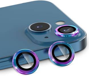 ankSONline Back Camera Lens Ring Guard Protector for iPhone 13, iPhone 13 Mini, Aluminum Alloy Full Fit Lens Ring Cover [Anti-Scratch]