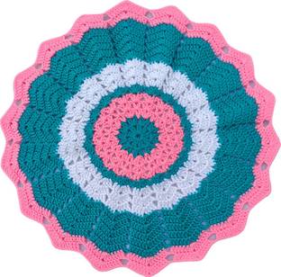 daily buy Pooja Thali Cover/ Tray Cover / Basket Cover / Table Center Mat or Cover Wool