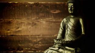 Lord Buddha Silent Statue ON FINE ART PAPER HD QUALITY WALLPAPER POSTER Fine Art Print