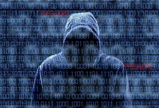 Computer virus anarchy hacker hacking internet sadic wallpaper poster on fine art paper 13x19 Fine Art Print