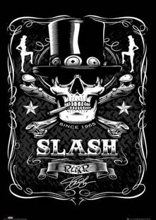 Slash Label (Global) ON GOOD QUALITY HD QUALITY WALLPAPER POSTER Fine Art Print