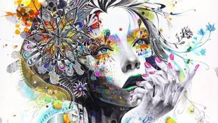 DIGITAL PAINTING WALL HD WALLPAPER ART PAPER Fine Art Print