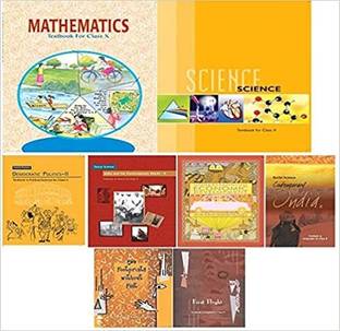 NCERT Class 10 Books Set (English Medium ] Set Of 8 Books