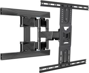 GITRU P6 Double Arm Swivel Articulating LCD LED TV Wall Mount Bracket for 45”-75 inch Full Motion TV Mount