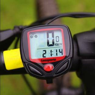 Leosportz Intelligent Bicycle Computer Odometer Speedometer Wired Cyclocomputer Wired Cyclocomputer