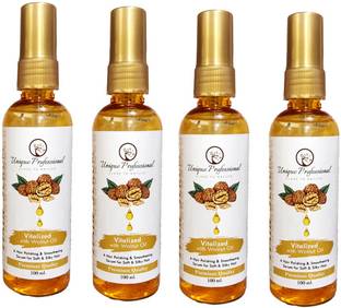 UNIQUE PROFESSIONAL WALNUT HAIR SERUM 100 ML PACK OF 4