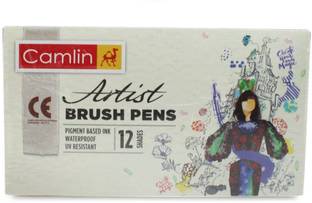 कैमलिन Artist Brush pen set - Pack of 12