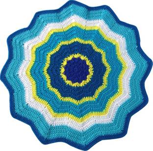 daily buy Pooja Thali Cover/ Tray Cover / Basket Cover / Table Center Mat or Cover Wool