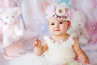 Baby Girl (2) ON FINE ART PAPER HD QUALITY WALLPAPER POSTER Fine Art Print